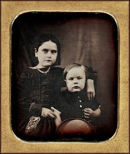 1/6 Plate Daguerreotype – dated 1852